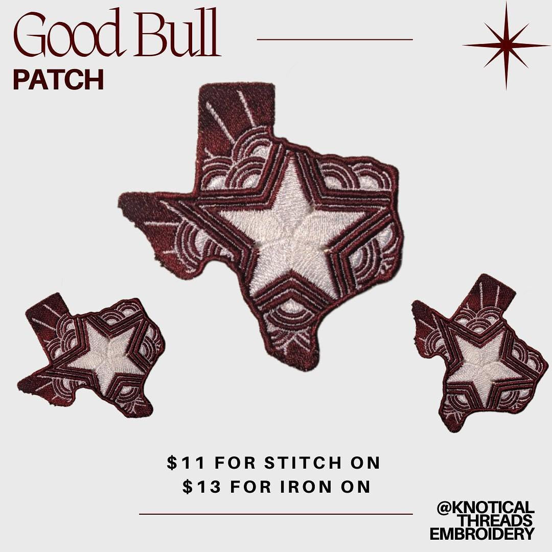 Good Bull Texas Sunrise Patch