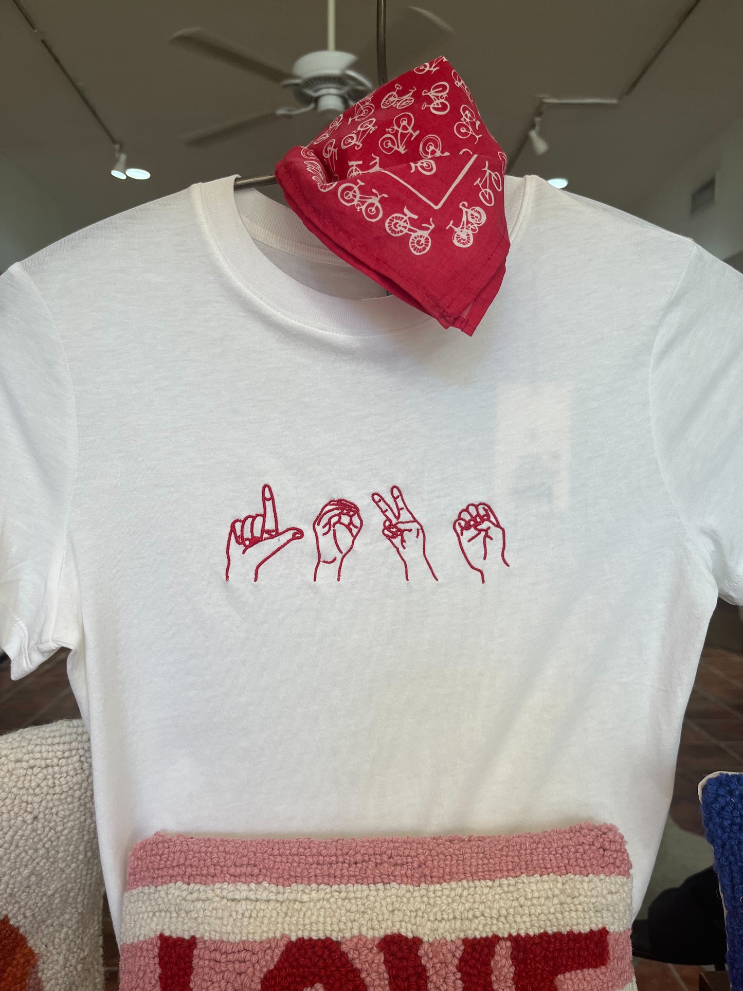 Short Sleeve ASL "Love" Tee