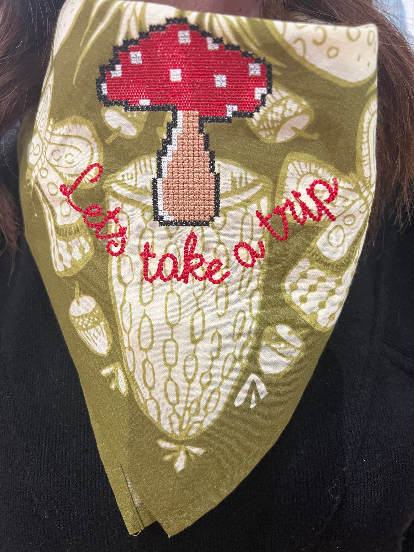 Take A Trip Mushroom Bandana