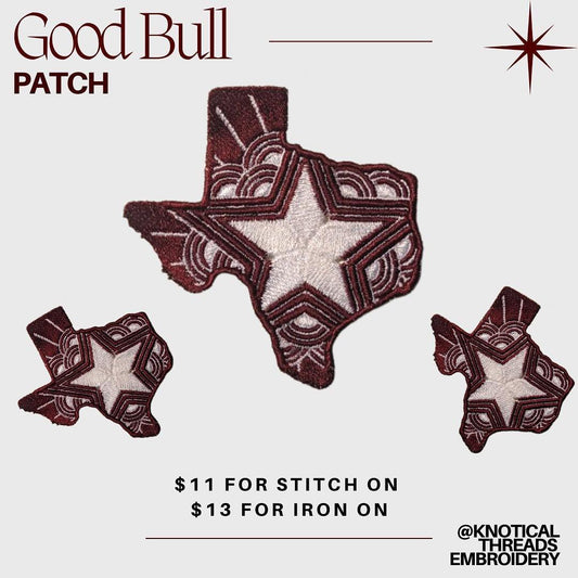 Good Bull Texas Sunrise Patch