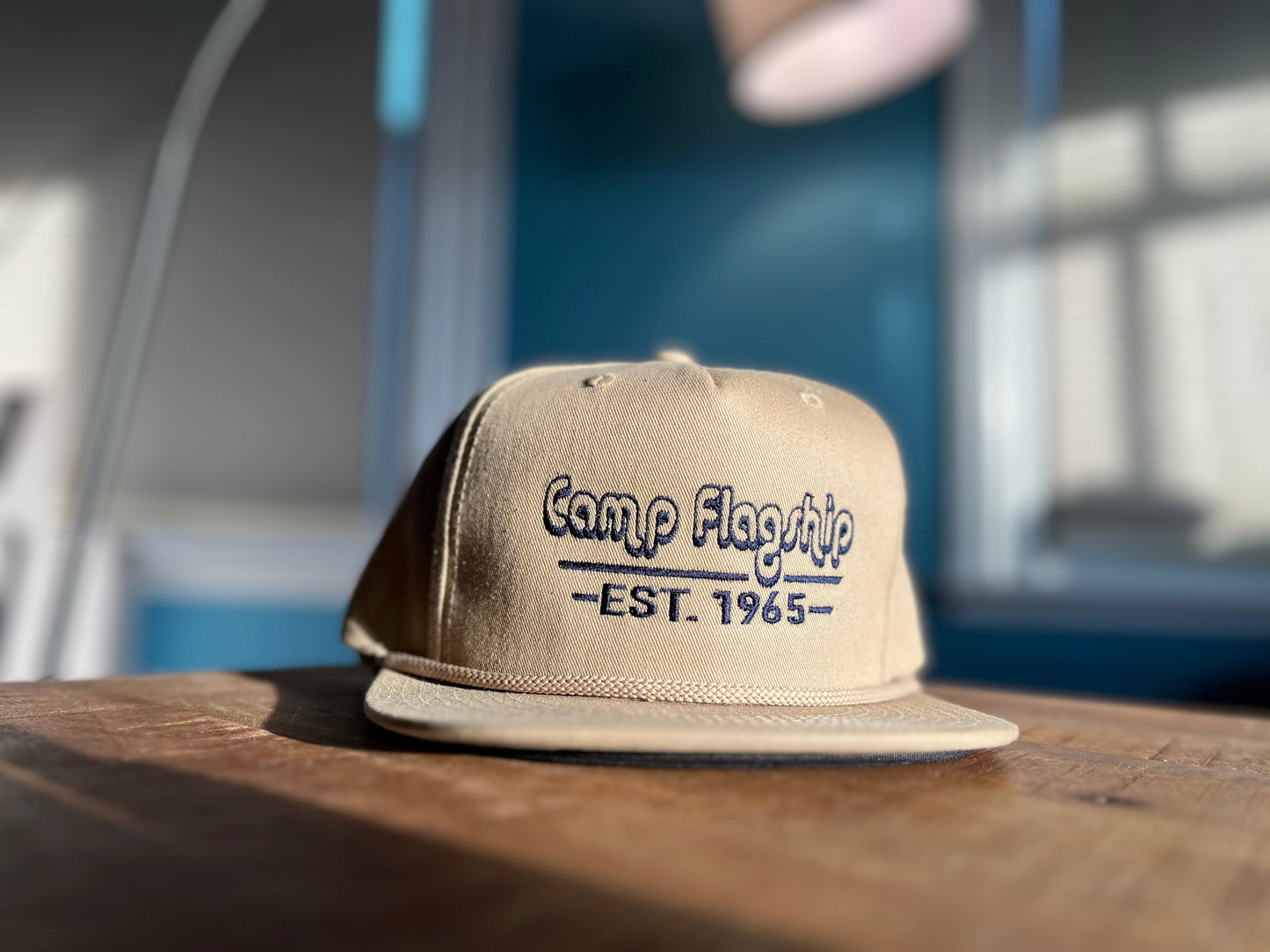 Camp Flagship Flat Bill Hat