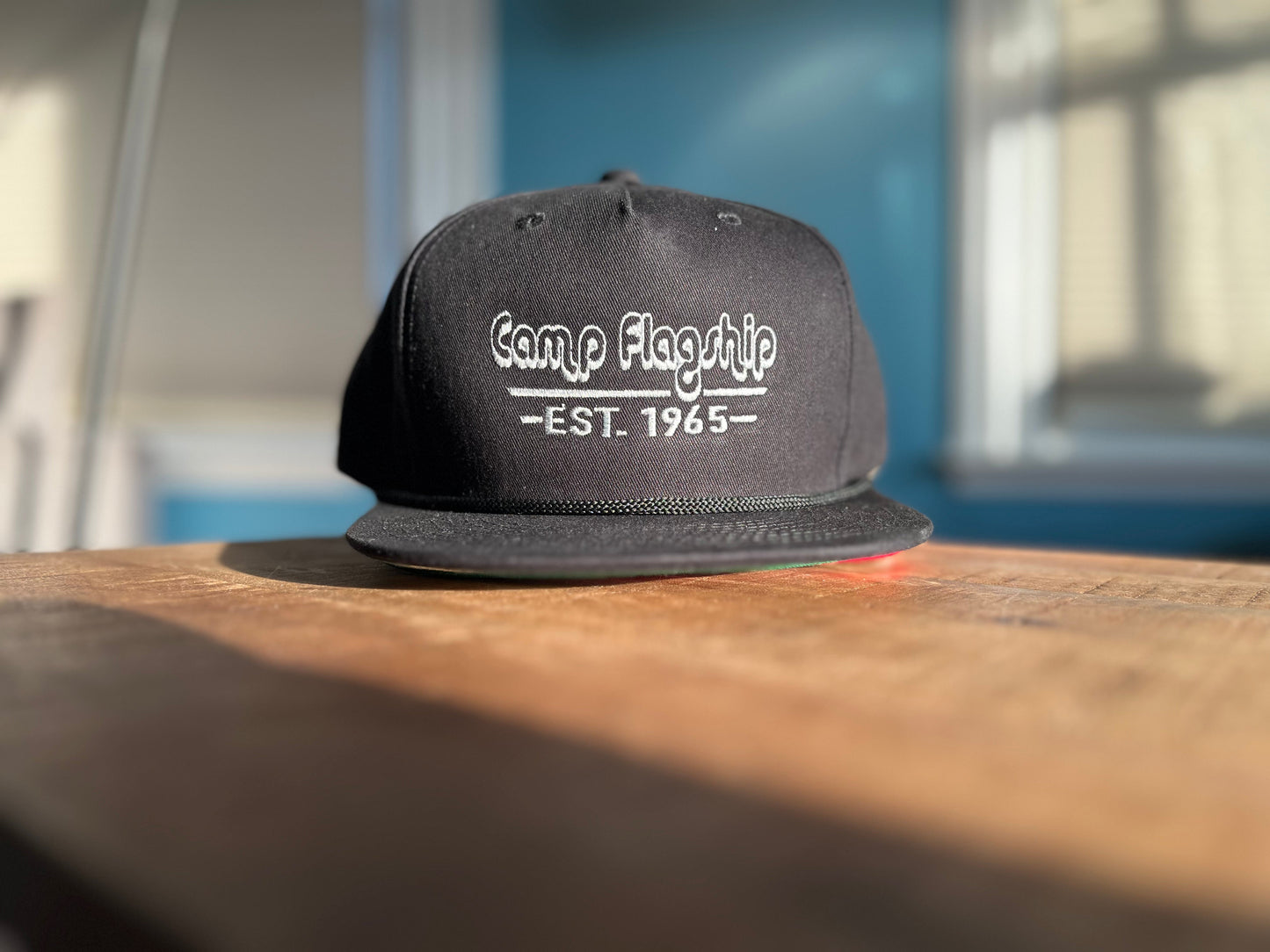 Camp Flagship Flat Bill Hat