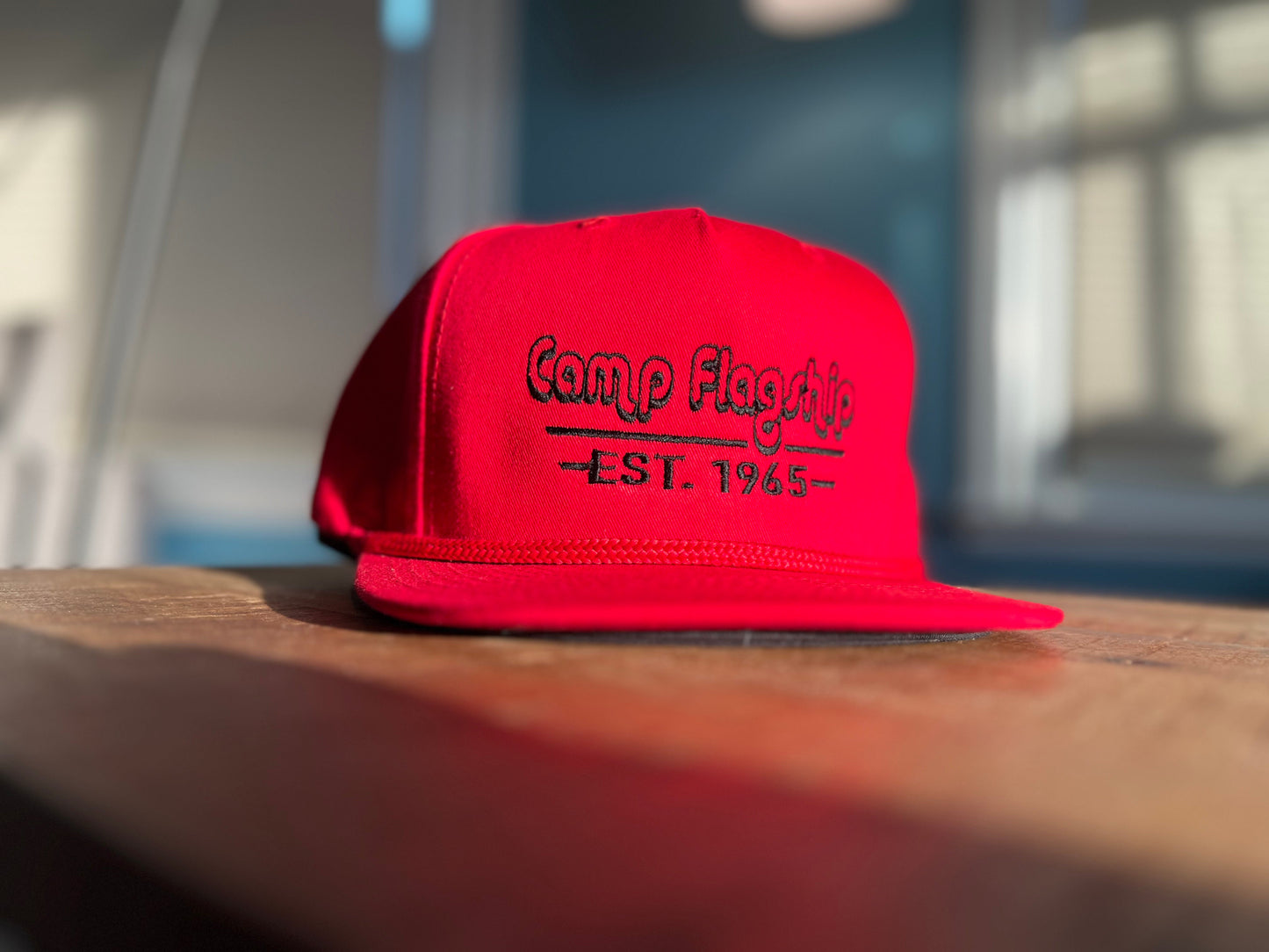Camp Flagship Flat Bill Hat