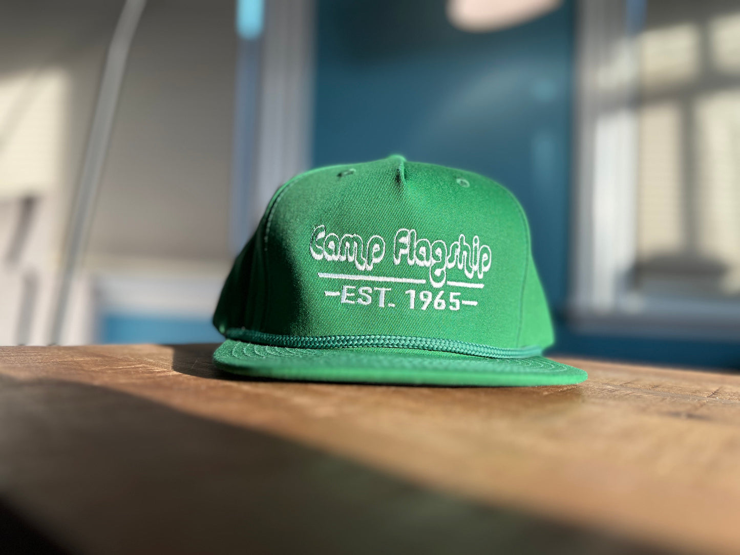 Camp Flagship Flat Bill Hat