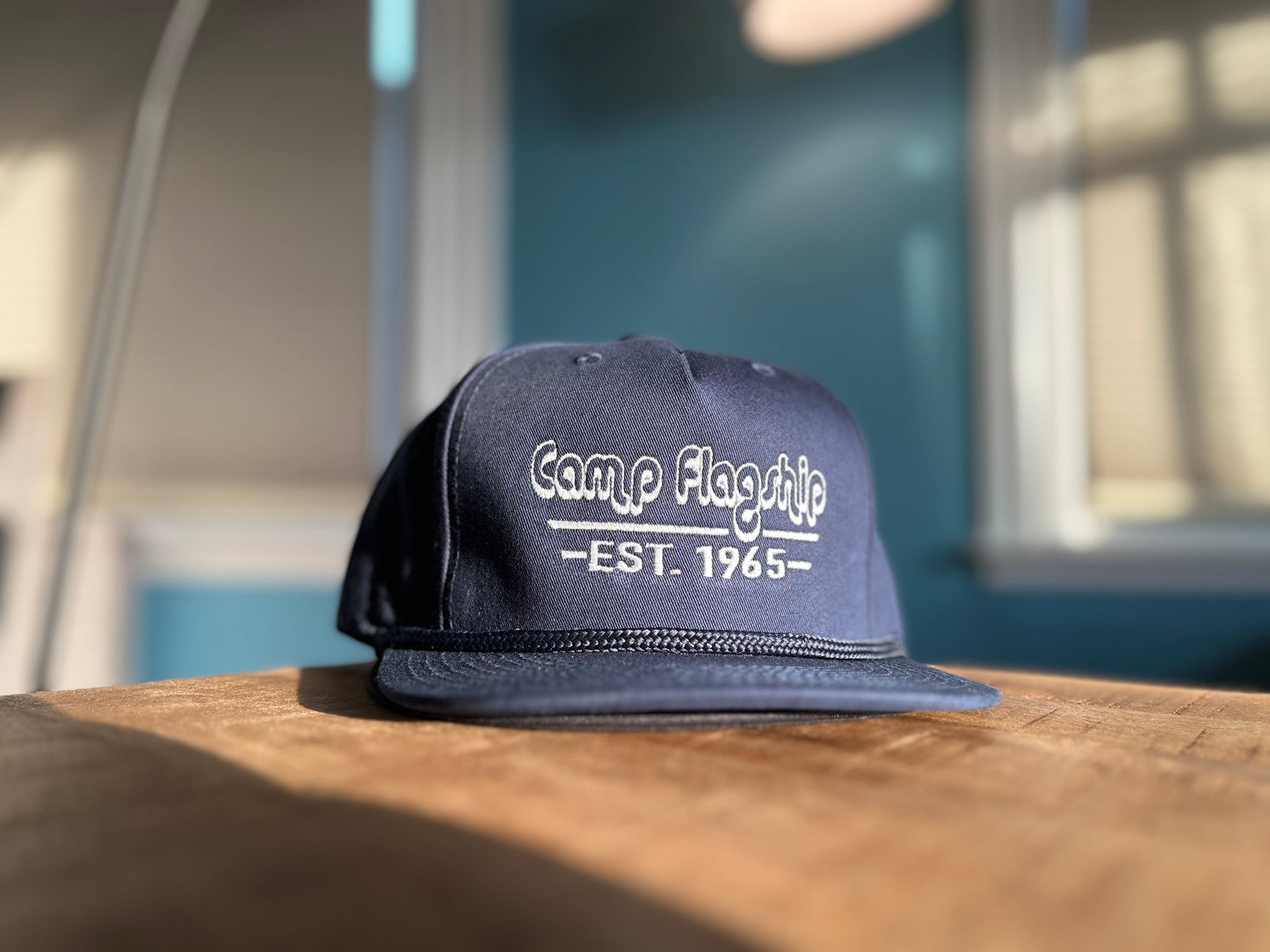 Camp Flagship Flat Bill Hat